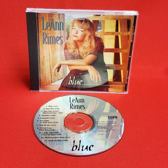 LeAnn Rimes Blue CD 1996 - Picture 7 of 8